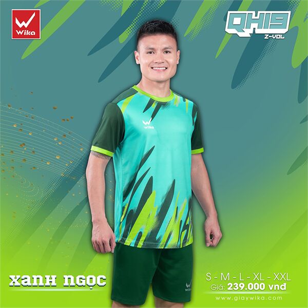 Quần áo bóng đá Wika QH19 Z-Vol